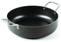 Tegame Domo D94TE3200 CHEF LINE 2 manici acciaio Grigio scuro