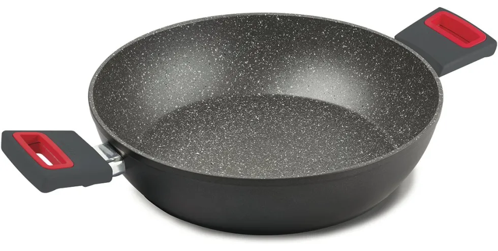 Tegame Ghidini Cipriano 2257 VIVÀ Grigio e Rosso