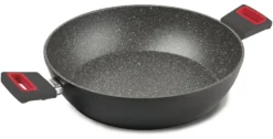 Tegame Ghidini Cipriano 2282 VIVÀ Grigio e Rosso