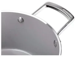 Tegame Moneta 0015396106 ARMONIA FINEGRES con coperchio Nero