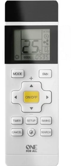 Telecomando condizionatore Oneforall URC 1035 Bianco