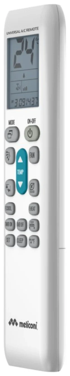 Telecomando condizionatore Meliconi 802103 AC 50 White