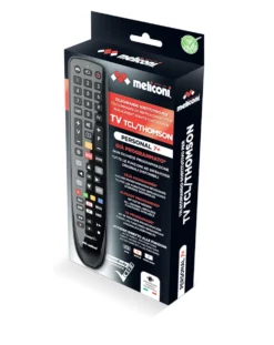 Telecomando Meliconi Gumbody Personal 7+ per TV TCL/THOMSON con funzione LEARN
