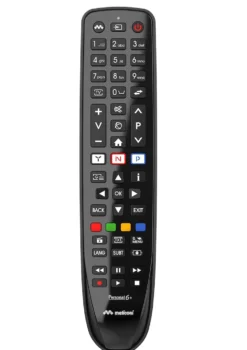 Telecomando Meliconi 806077 personalizzato per TV Telefunken, con funzione LEARN