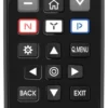 Telecomando tv Meliconi 806072 GUMBODY Personal 1+ Black