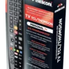 Telecomando tv Meliconi 806078 GUMBODY Personal 7+ Black