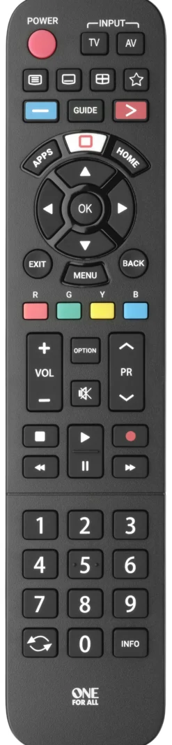 Telecomando tv Oneforall URC 4914 Black
