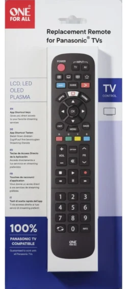 Telecomando tv Oneforall URC 4914 Black