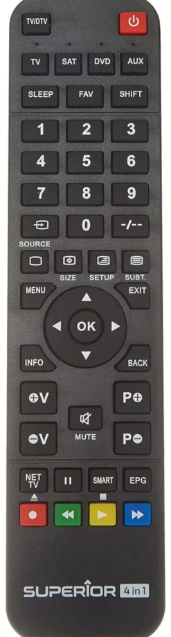 Telecomando tv programmabile Sicetech 8891860 UNITRONIC Superior 4in1