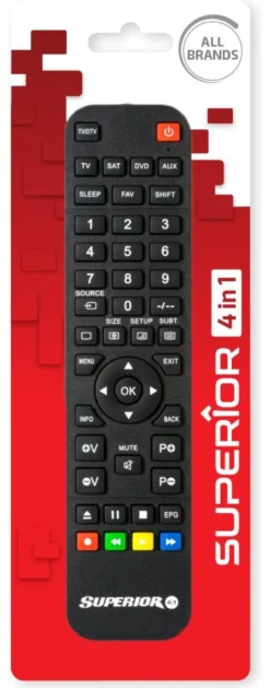Telecomando tv programmabile Sicetech 8891860 UNITRONIC Superior 4in1
