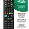 Telecomando tv Sicetech 8891881 SUPERIOR Black
