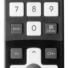 Telecomando tv Telesystem 58035024 VIDAA Easy Black
