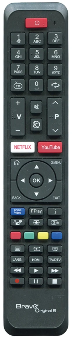 Telecomando universale Bravo Original6 per TV Telefunken e altre marche