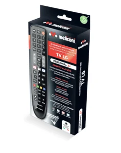 Telecomando universale Meliconi Gumbody Personal 2+ per TV LG con funzione LEARN