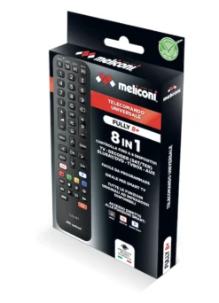 Telecomando universale Meliconi 808014 per 8 dispositivi