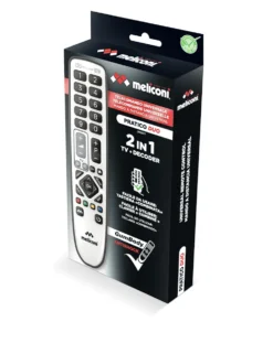 Telecomando universale Meliconi GB Pratico 2+ Italia con corpo in gomma
