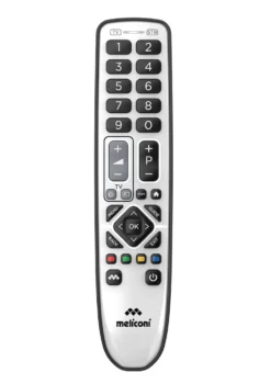 Telecomando universale Meliconi GB Pratico 2+ Italia con corpo in gomma