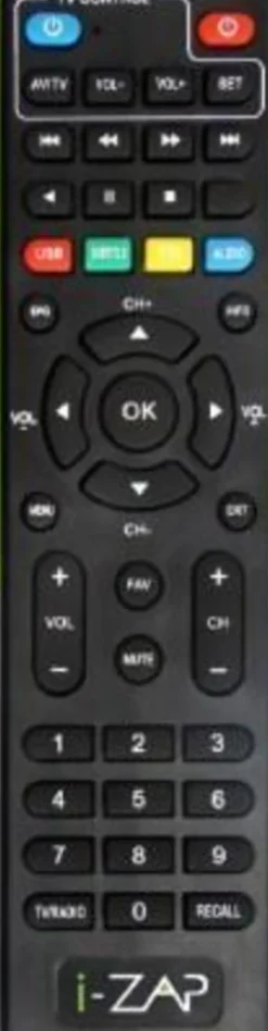 Telecomando universale per decoder Zap IZAPTELECOMANDO