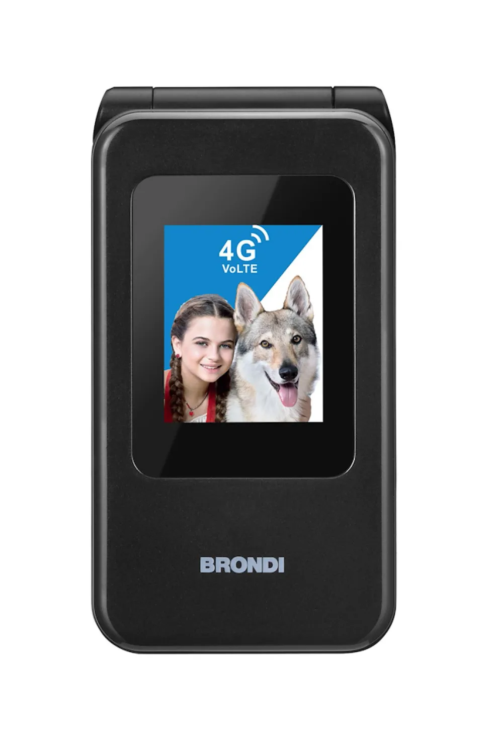Telefono a conchiglia Brondi Amico Speciale 4G Dual SIM