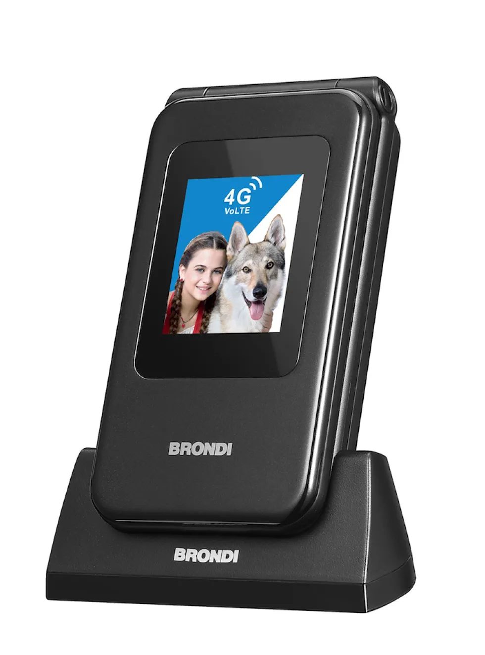 Telefono a conchiglia Brondi Amico Speciale 4G Dual SIM