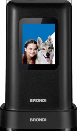 Telefono Brondi Amico Prezioso con grandi tasti e doppio display