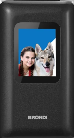 Telefono Brondi Amico Prezioso con grandi tasti e doppio display