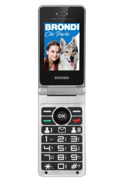 Telefono Brondi Amico Prezioso 2.8 con tasto SOS