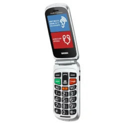 Telefono Brondi Amico Supervoice 2.8 Tortora con tasto SOS