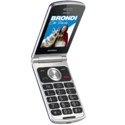 Telefono Brondi Maxy Dark Blue a flip dual SIM