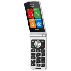 Telefono Brondi MAXY WHITE, telefono a flip dual SIM