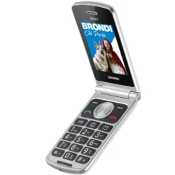 Telefono Brondi MAXY WHITE, telefono a flip dual SIM