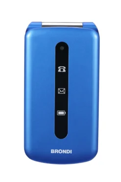 Telefono Brondi PRESIDENTBLUMETAL clamshell Dual SIM Bluetooth