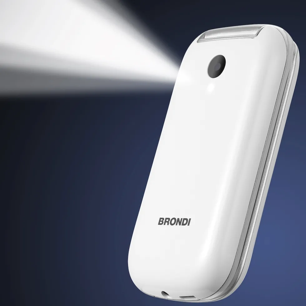 Telefono Brondi Stone+ bianco, Dual SIM