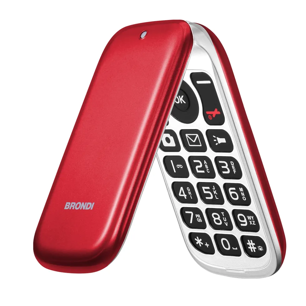 Telefono Brondi Stone+ rosso