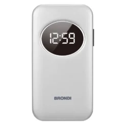 Telefono Brondi Window 2 silver metal Dual SIM