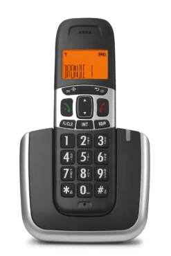 Telefono cordless Brondi Bravo Platinum con display retroilluminato