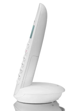 Telefono cordless Brondi Lotus bianco con identificazione chiamate