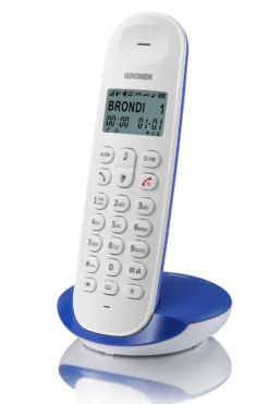 Telefono cordless Brondi Lotus con funzione ECO DECT