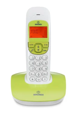 Telefono cordless Brondi NiceVerde/Bianco con vivavoce