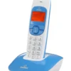 Telefono cordless Brondi Nicebianco/Blu con vivavoce e display LCD