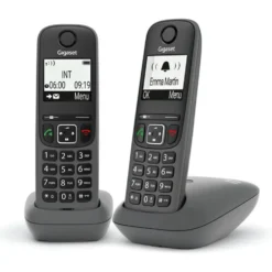 Telefono cordless Gigaset AS490 Duo con segreteria e 2 cornette