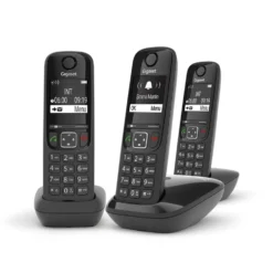 Telefono cordless Gigaset AS690 Duo con viva voce e 2 cornette