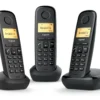 Telefono cordless Gigaset A170 Trio con 3 portatili e display retroilluminato