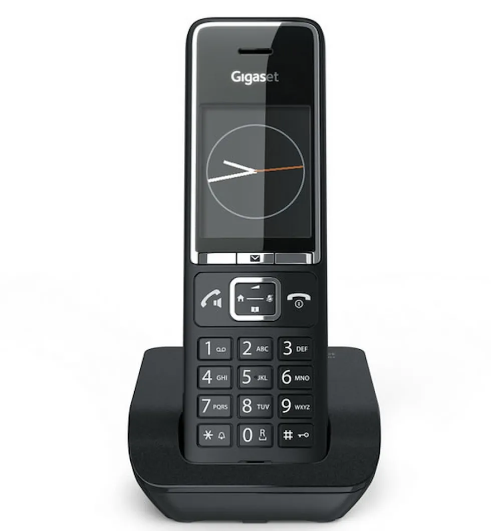Telefono cordless Gigaset C550 con vivavoce e tastiera retroilluminata