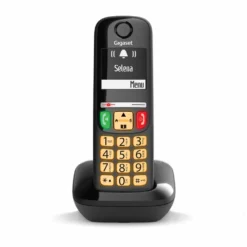 Telefono cordless Gigaset E270 nero con vivavoce