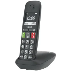 Telefono cordless Gigaset E290, tastiera retroilluminata e 150 numeri in rubrica