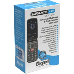 Telefono Salvalavita Beghelli SLV19N ECO, dual SIM e fotocamera