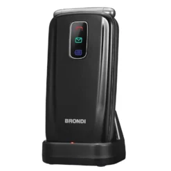 Telefono senior Brondi Amico Leale+ flip con Dual SIM