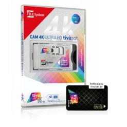 Telesystem Cam 4K Uhd Tivusat Con Card In Blister