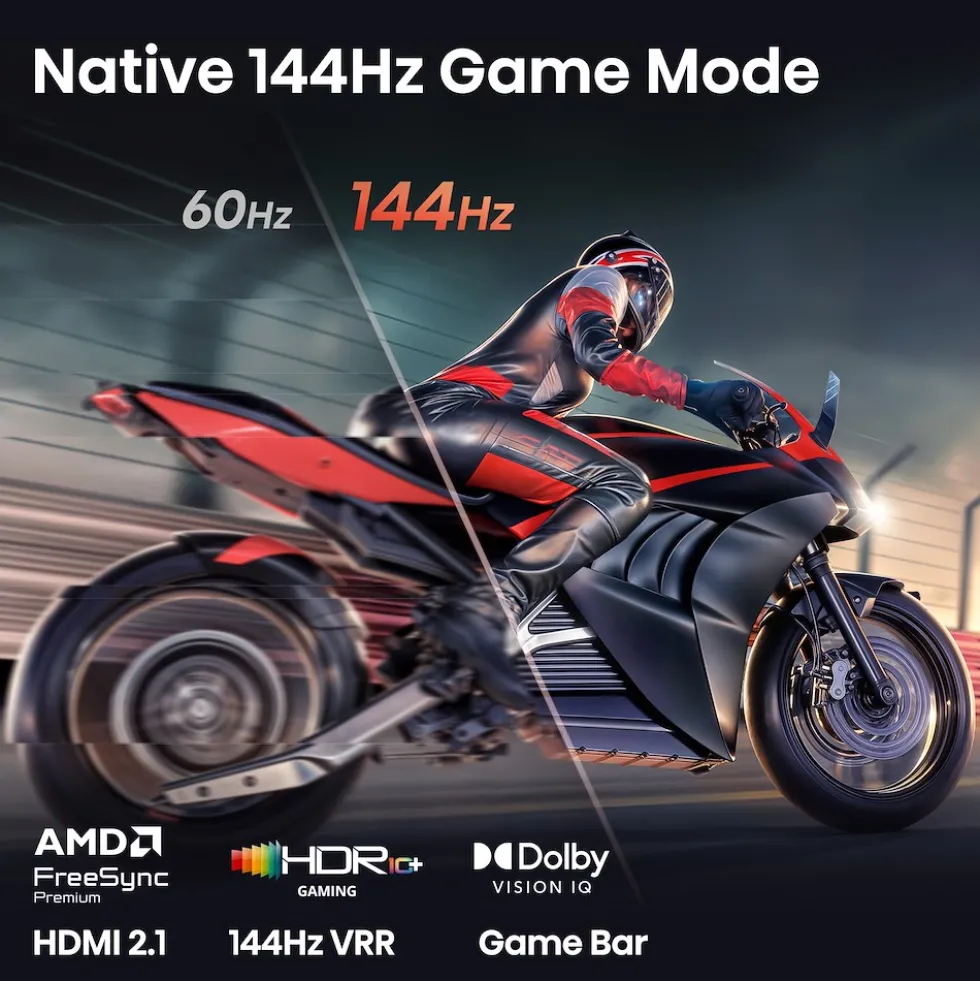 Televisore Hisense 50E89S Mini LED 4K 144Hz